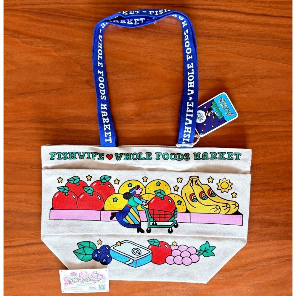 Whole Foods x Fishwife [Medium] Tote Bag Limited Edition (Medium Size) Sold Out